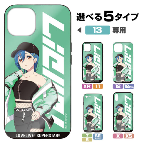 『ラブライブ!スーパースター!!』描き下ろし 若菜四季 強化ガラスiPhoneケース